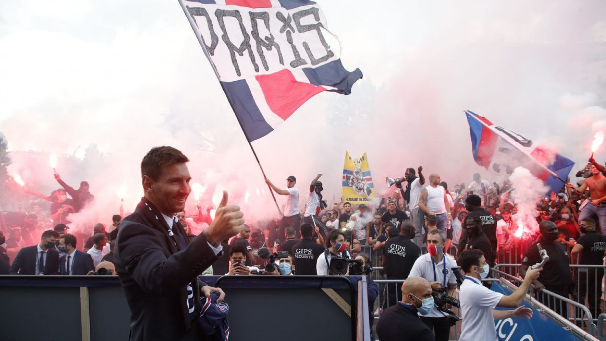 O Paris Saint-Germain vence o Troféu dos Campeões 2022