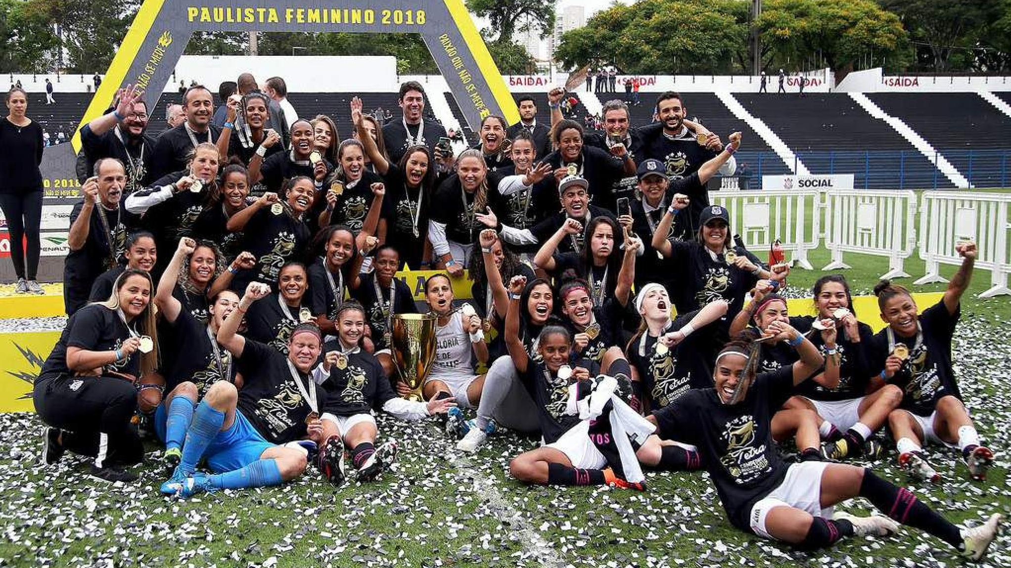 Corinthians conquista o tetracampeonato paulista feminino de