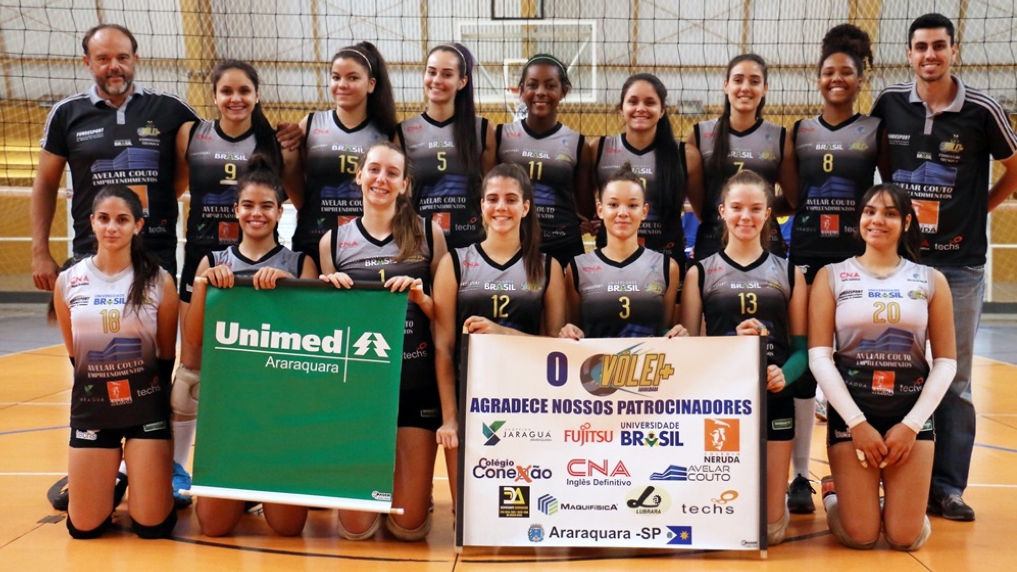 Vôlei feminino sub-20 de Araraquara vence São Carlos Clube - Portal Morada  - Notícias de Araraquara e Região