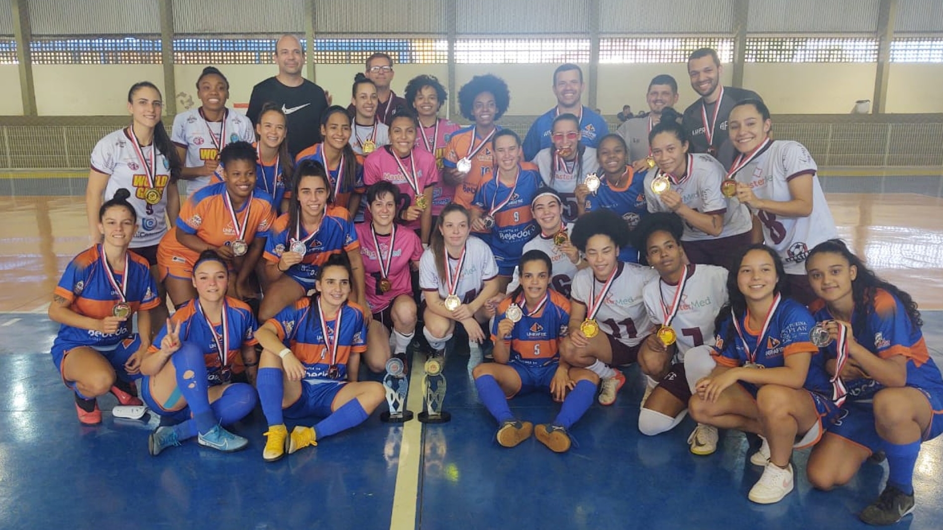 Futsal feminino é finalista dos Jogos Regionais