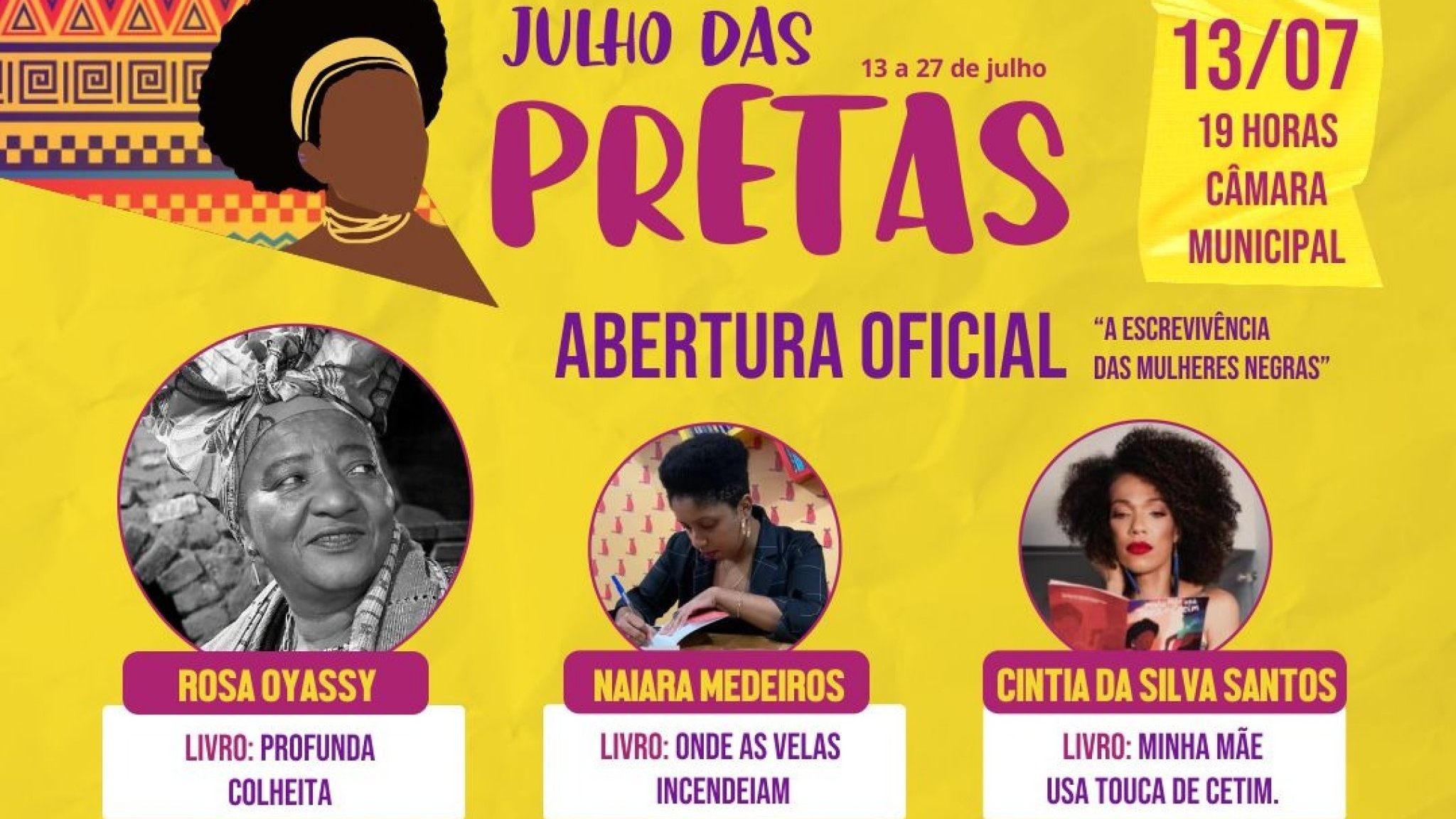 Abertura para as pretas 