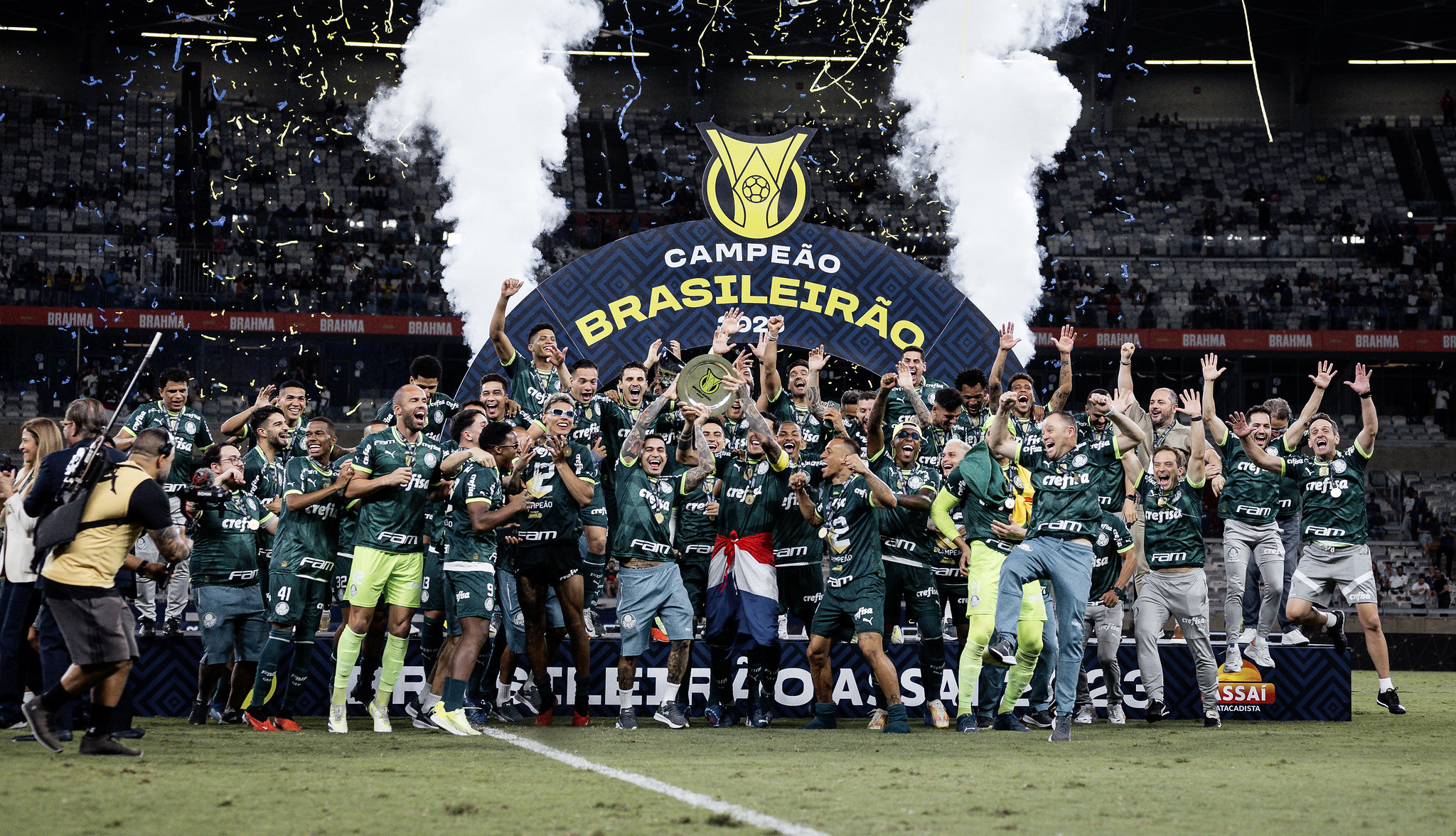 Palmeiras vence Fluminense e é “campeão” do Brasileirão 2023