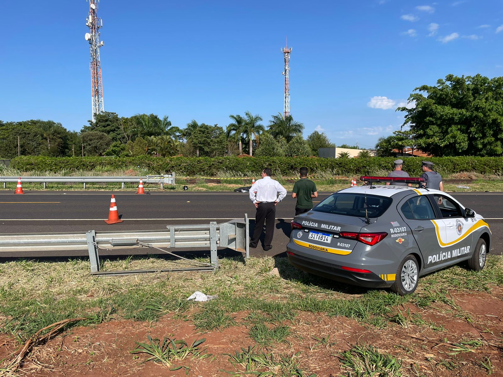 Morre motociclista que se envolveu em acidente de moto na vicinal